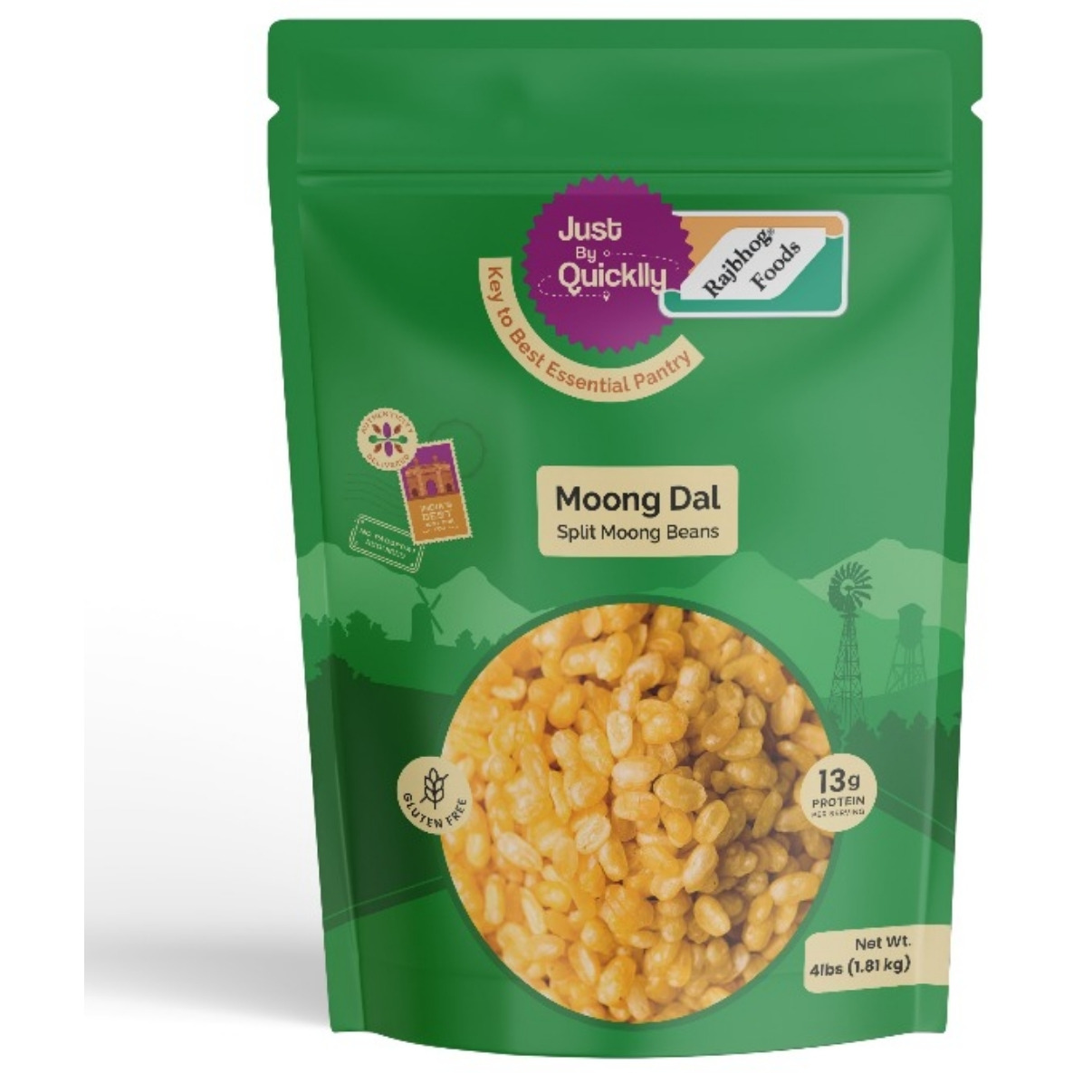Just by Quicklly Moong Dal