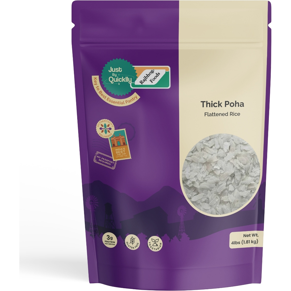 Just by Quicklly Thick Poha