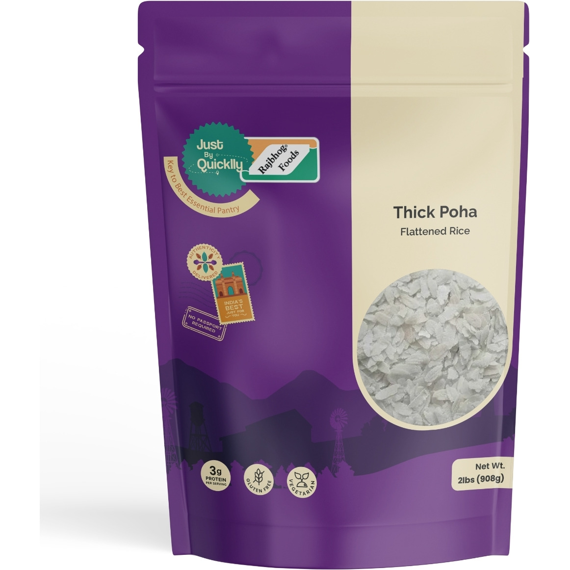 Just by Quicklly Thick Poha