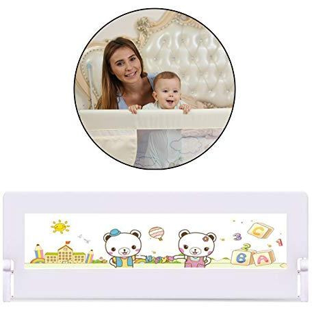 Safe-O-Kid Washable Bed Rails (Yellow)