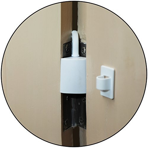 Safe-O-Kid - Pack of 2 - Effective Finger Guard for Hinged Doors (Size Pack of 2)