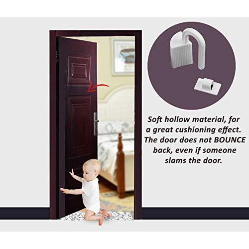 Safe-O-Kid - Pack of 2 - Effective Finger Guard for Hinged Doors (Size Pack of 2)