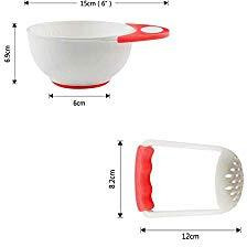 Safe-O-Kid Portable Orange Grinding Feeding Bow (Size Pack of 1)