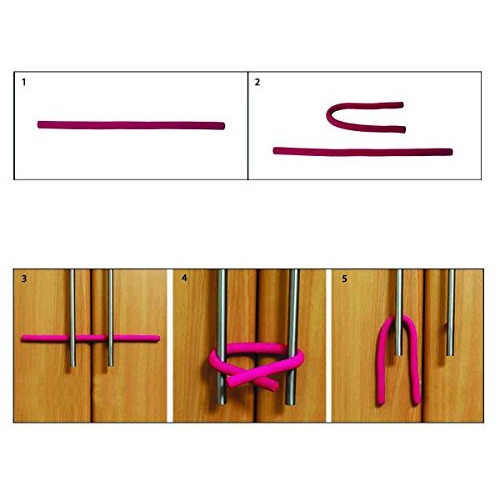 Safe-O-Kid - (Pack of 16) - Unique, Ultra Flexible & Adjustable, Kids Favorite Cabinet Local Sticks
