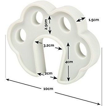 Safe-O-Kid - Pack of 2 - Fit-All, Sleek Design, Strong - Silicone Door Stopper (Size Pack of 2)