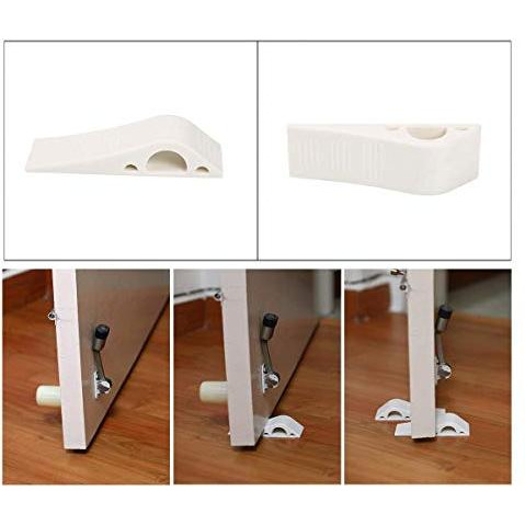 Safe-O-Kid - Fit-All Anti-Slip Multi-Surface TPR Door Stopper - Pack of 4 (Size Pack of 4)