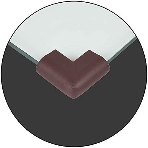 Safe-O-Kid 8 Corner Guards/Cushions, U-Shaped, Large Size - Extra Thick, Pack of 8, Brown (Size Pack of 8)