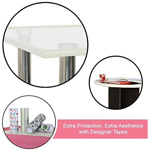 Safe-O-Kid - Unique High Density L-Shaped 2 mtr Long Large 2 Edge Guard Strips (Size Pack of 2)
