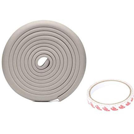 Safe-O-Kid - Pack of 4 - High Quality- High Density Edge Guards - 5 MTR (Grey) (Size Pack of 4)