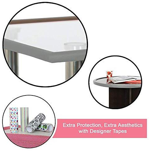 Safe-O-Kid - Pack of 4 - High Quality- High Density Edge Guards - 5 MTR (Grey) (Size Pack of 4)
