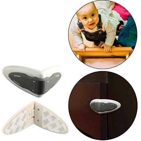 Safe-O-Kid - Pack of 2 - High Quality, Durable, Elegant 100% Kid Safe Drawer Lock (Size Pack of 2)
