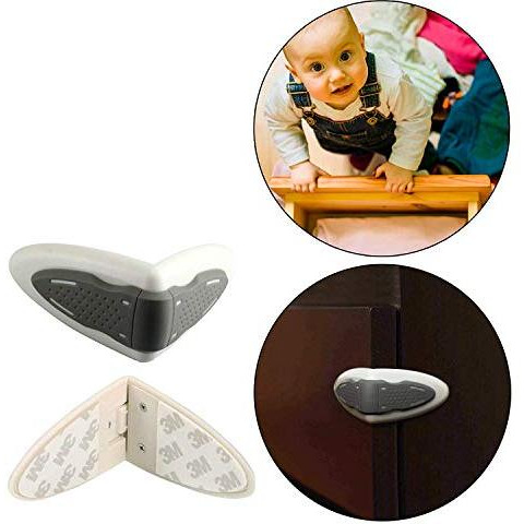 Safe-O-Kid - Pack of 1 - High Quality, Durable, Elegant 100% Kid Safe Drawer Lock (Size Pack of 1)