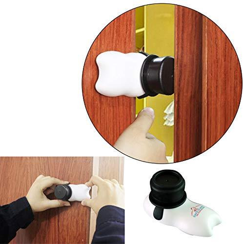 Safe-O-Kid Revolving Door Stopper, Fit All Finger Guard - Pack of 2 (Size Pack of 2)