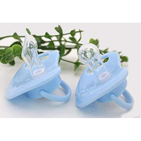 Safe-O-Kid Cartoon Design Silicone Pacifier/Soother with Holder Chain and Clip - Assorted