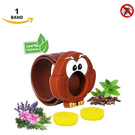 Safe-O-Kid ULLU Mosquito Repellent Band with 2 refills and 6 Anti-mosquito Patches