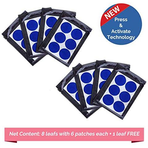 Safe-O-Kid Pack of 24(+6 Free) Assorted Color Mosquito Repellent Patches (Size Pack of 24 + 6)