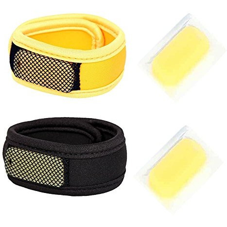 Safe-O-Kid - Reusable Comfortable Multicolor Fabric Mosquito Repellant Band
