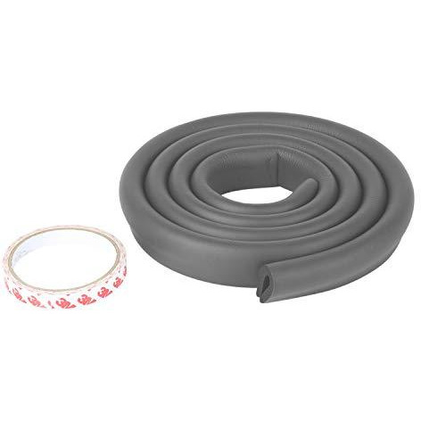 Safe-O-Kid - (Pack of 4)- Unique High Density 2 mtr Long U Shaped Edge Guard Strips - Grey (Size Pack of 4)