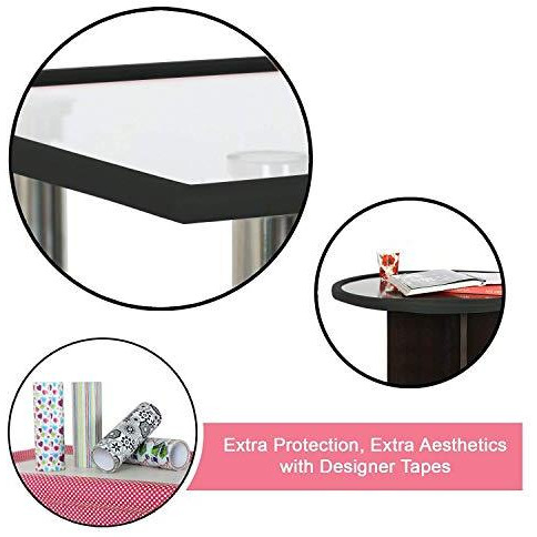 Safe-O-Kid- Pack of 1 - High Quality- High Density Edge Guards - 5 MTR (Black) (Size Pack of 1)