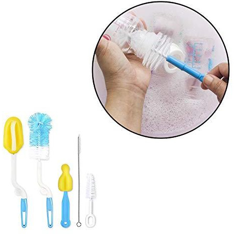 Safe-O-Kid All-In-One Bottle Nipple And Straw Cleaning Kit