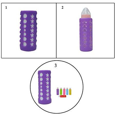 Safe-O-Kid Keep It Clean Baby Safety Kit, Combo, Set, 2 Products for Baby, Kids, Children, Infants, Toddlers - Purple & Pink