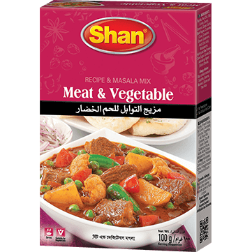 Shan Meat & Vegetable Masala - 100 Gm (3.5 Oz) [50% Off]