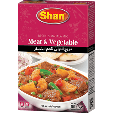 Shan Meat & Vegetable Masala - 100 Gm (3.5 Oz)