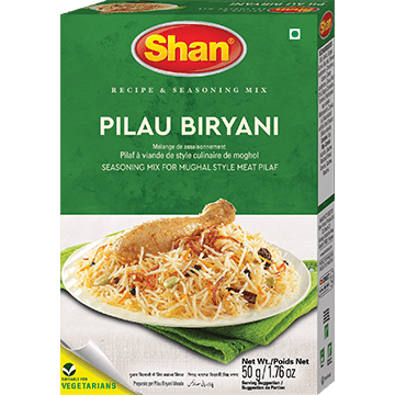 Shan Pilau Biryani Masala - 50 Gm (1.76 Oz)