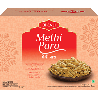 Bikaji Methi Para - 400 Gm (14.1 Oz)