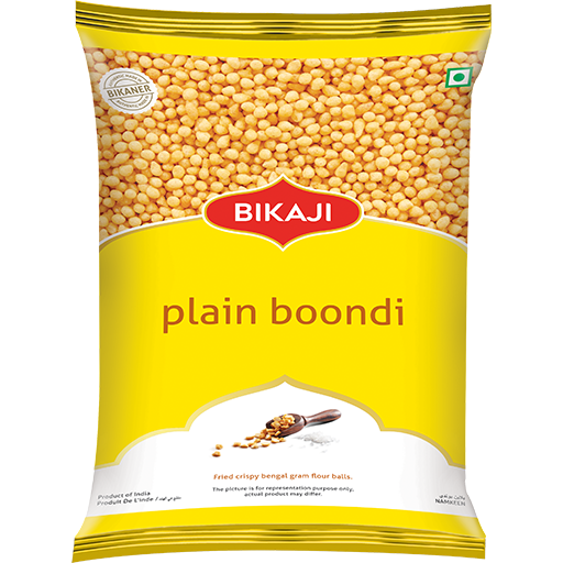 Bikaji Plain Boondi - 400 Gm (14.1 Oz)