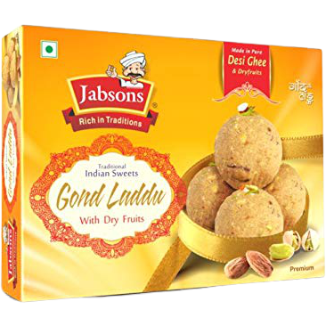 Jabsons Gond Laddu With Dry Fruits- 400 Gm (14.11 Oz)