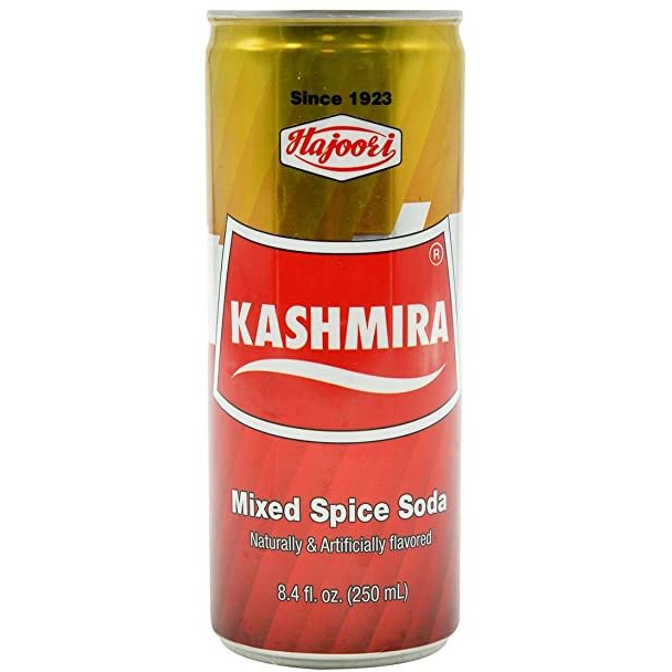 Hajoori Masala Jeera Kashmira Mixed Spice Soda Drink - 250 Ml (8.45 Fl Oz)