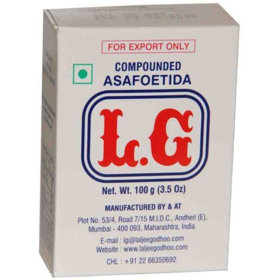 LG Hing Asafoetida Lump - 100 Gm (3.5 Oz)