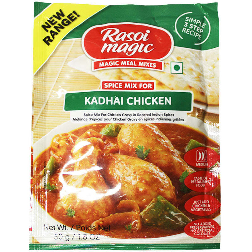 Case of 12 - Rasoi Magic Kadhai Chicken - 50 Gm (1.7 Oz)
