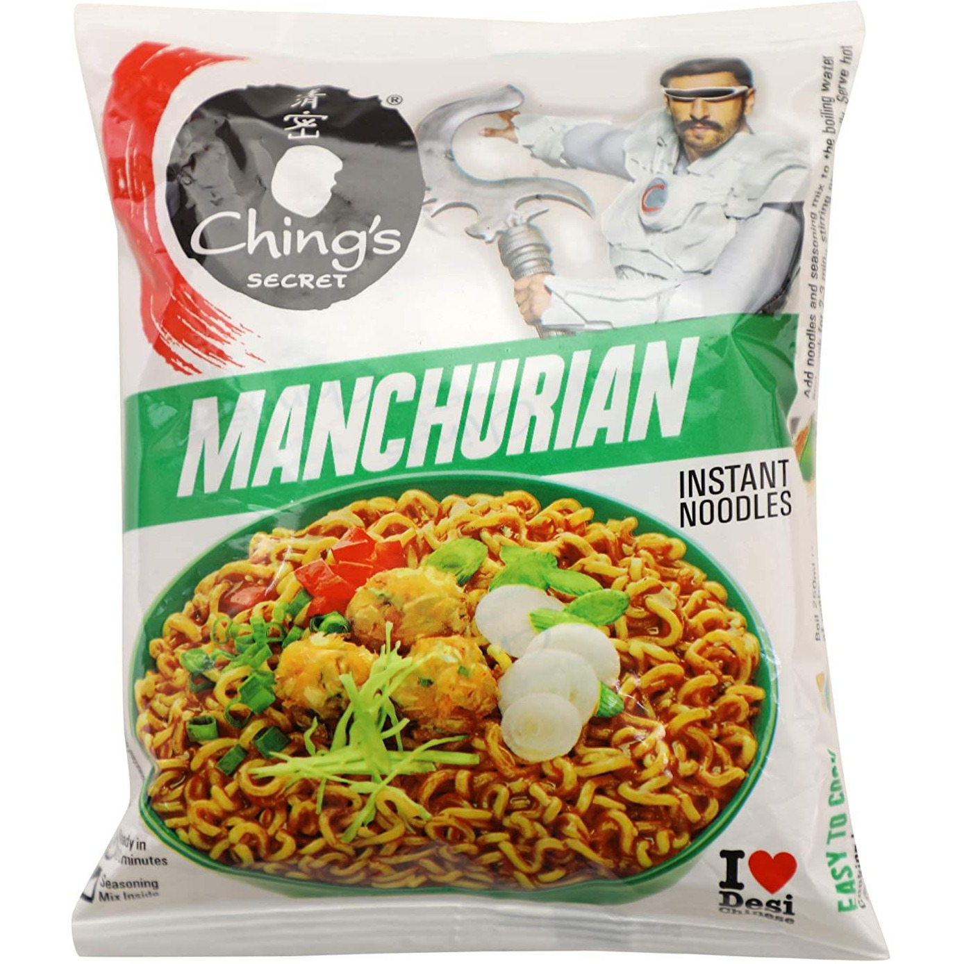 Ching's Secret Manchurian Instant Noodles - 60 Gm (2.11 Oz)