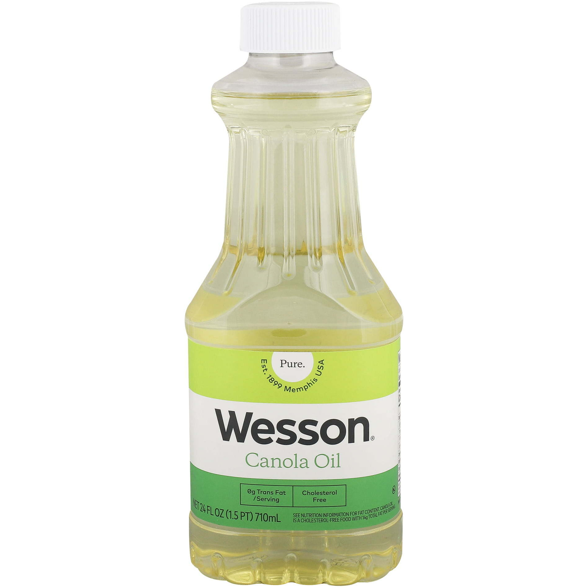 Case of 12 - Wesson Canola Oil - 24 Oz (680 Gm)