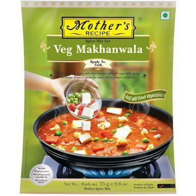 Mother's Recipe Spice Mix Veg Makhanwala - 75 Gm (2.6 Oz)