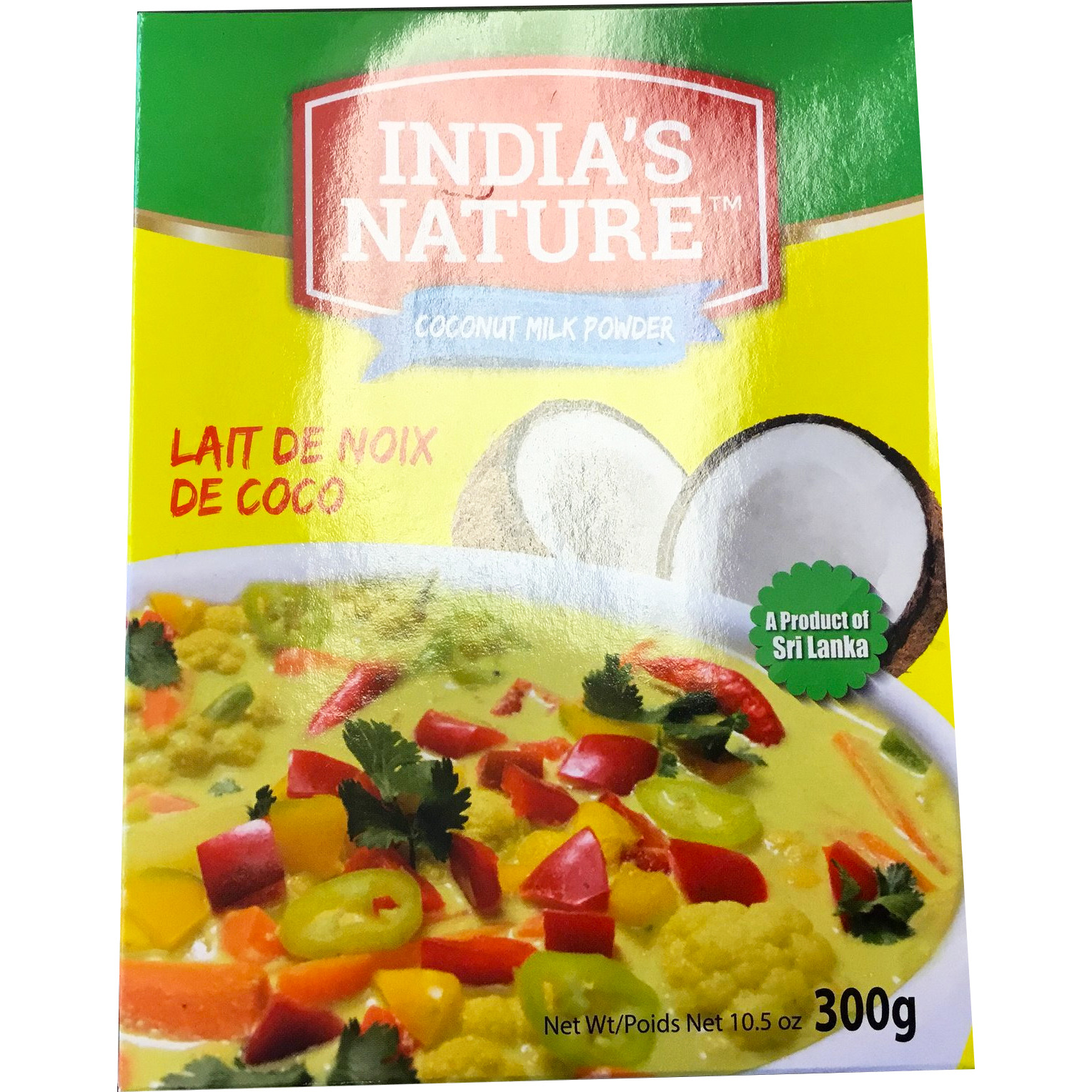 India Nature Coconut Milk Powder - 300 Gm