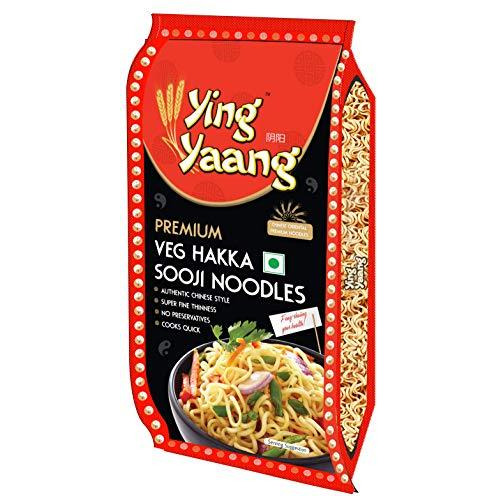 Case of 32 - Ying Yaang Premium Veg Hakka Sooji Noodles - 400 Gm (14.1 Oz)