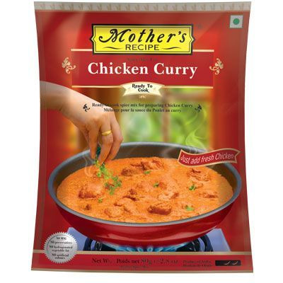Mother's Recipe Chicken Curry Spice Mix - 80 Gm (2.8 Oz)