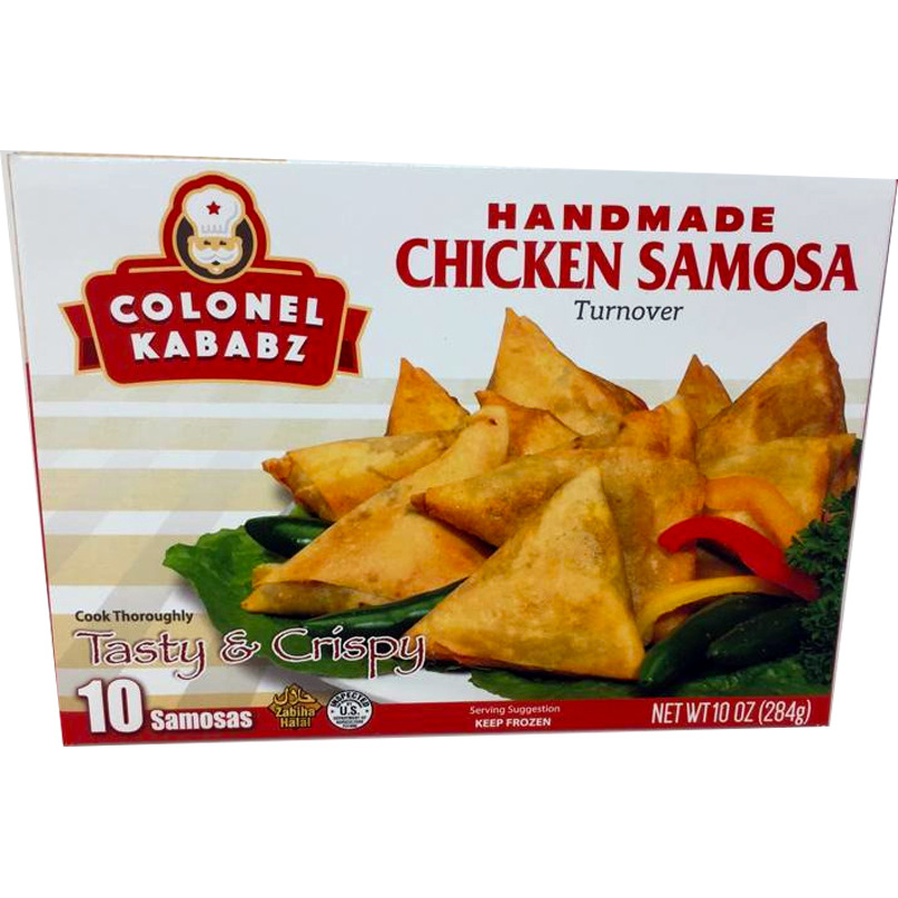 Colonal Kababz Chicken Samosa - 284 gm