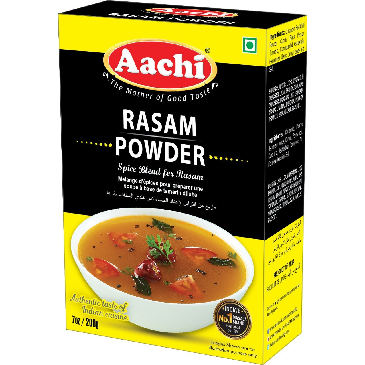 Aachi Rasam Powder - 160 Gm (5.8 Oz)