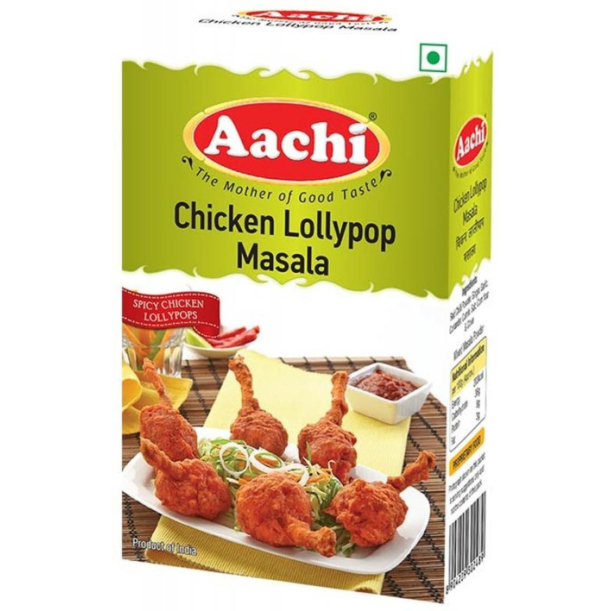 Aachi Chicken Lollypop Masala - 200 Gm (7 Oz)