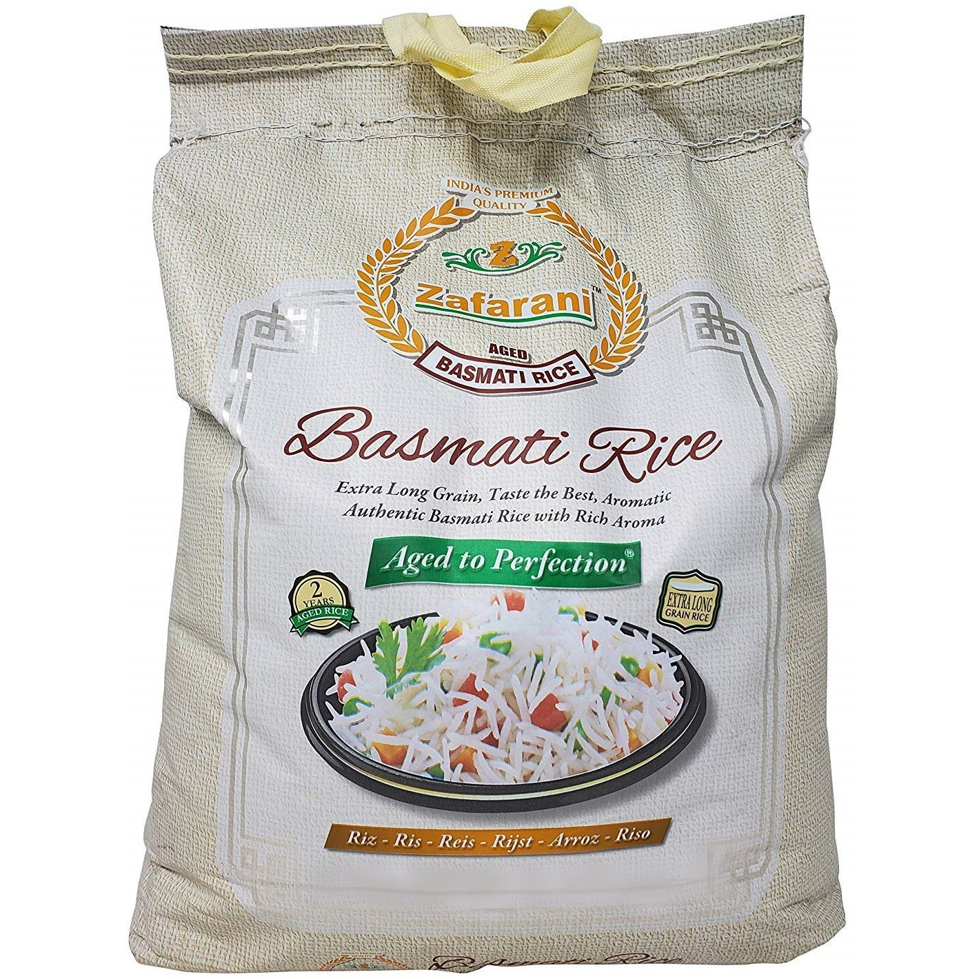 Buy Online Zafarani Aged Basmati Rice - 10 Lb - Zifiti.com ...