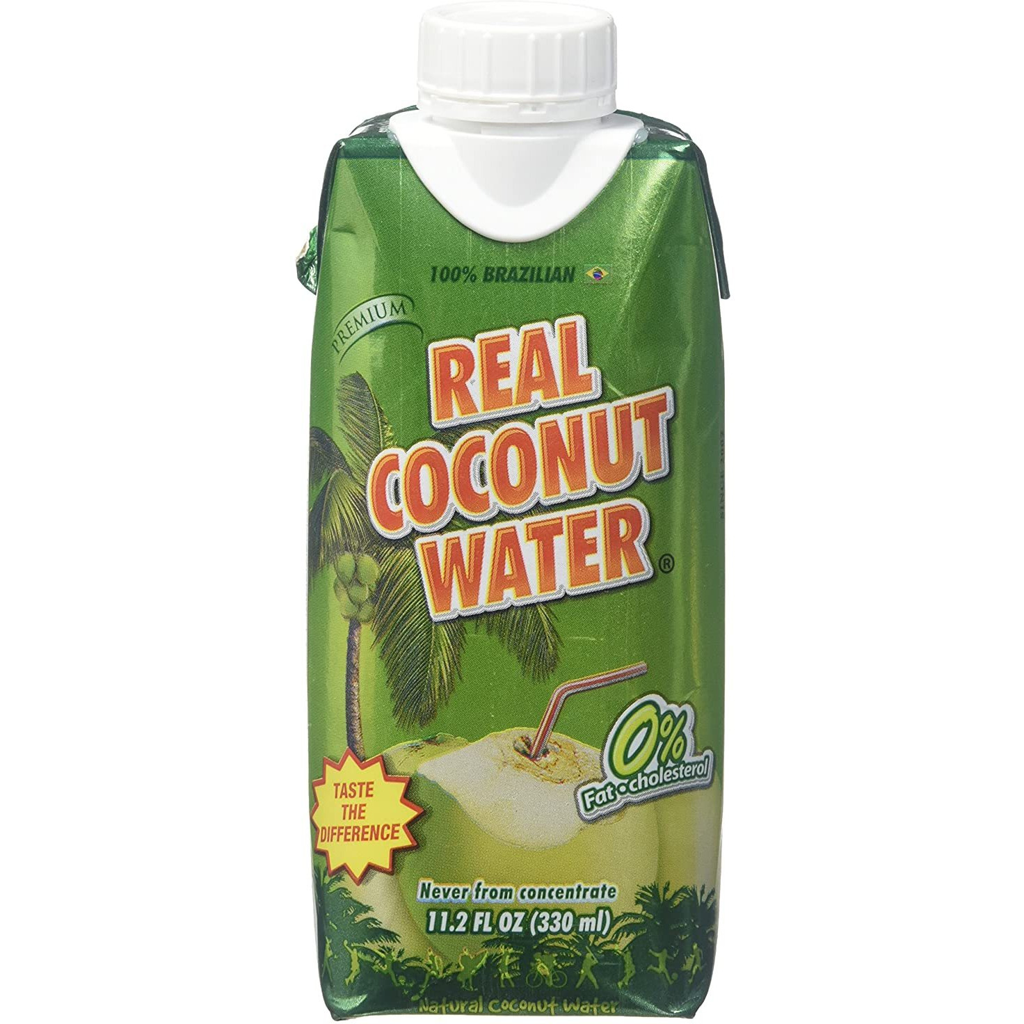 Case of 12 - Real Coconut Water - 330 Ml (11.2 Fl Oz)