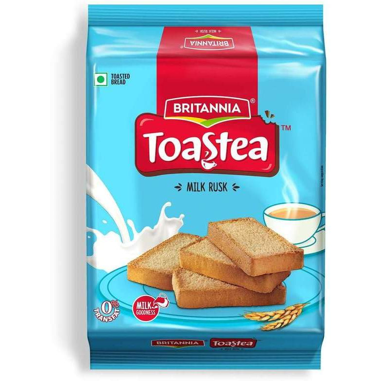 Case of 24 - Britannia Toastea Milk Rusk - 10 Oz (280 Gm)