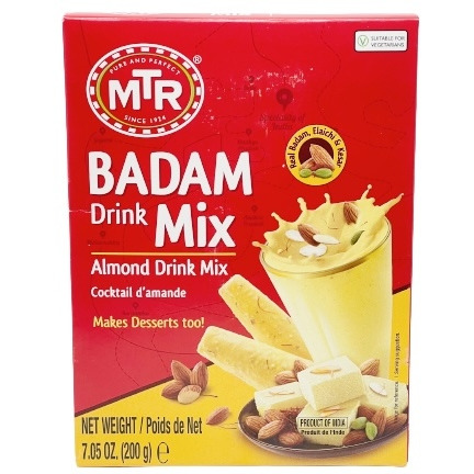 MTR Badam Drink Mix Packet  - 200 Gm (7 Oz)
