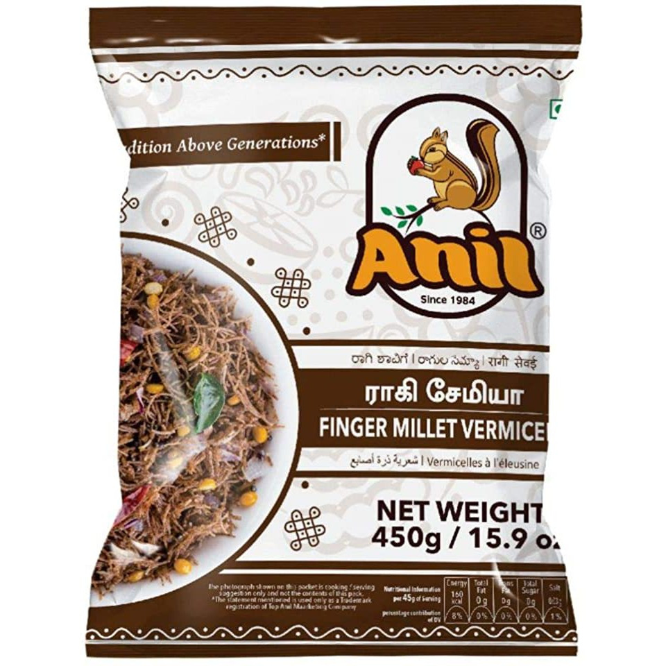 Anil Ragi Finger Millet Vermicelli - 450 Gm (15.9 Oz)