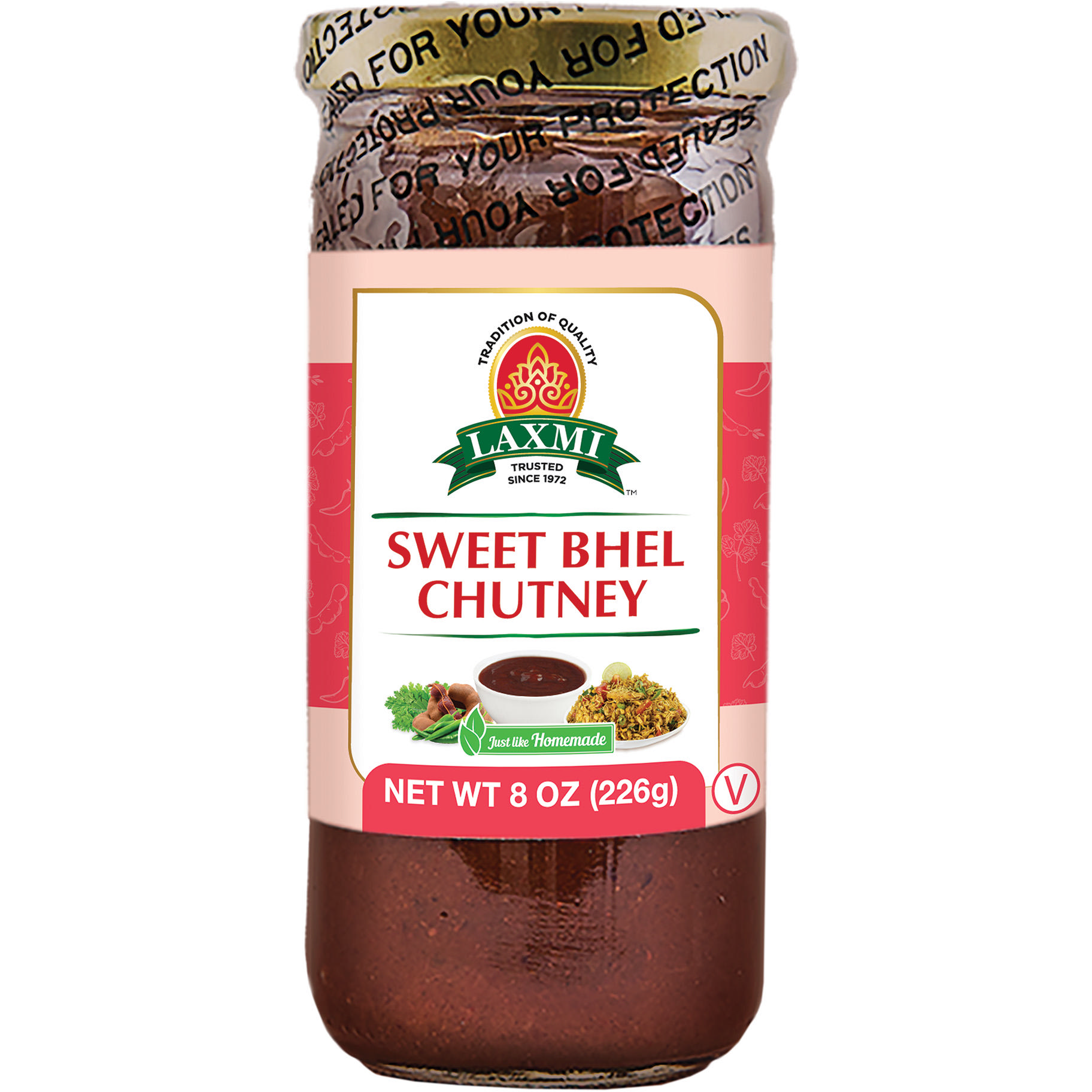 Laxmi Sweet Bhel Chutney - 8 Oz (228 Gm)