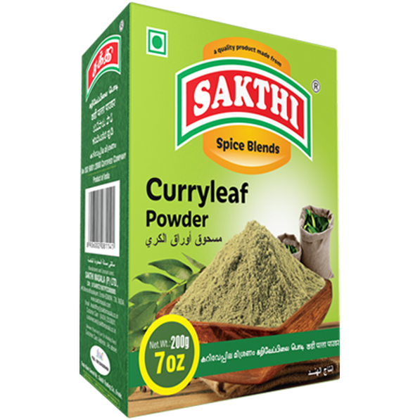 Case of 10 - Sakthi Curryleaf Powder - 200 Gm (7 Oz)